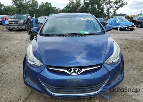 2016 Hyundai Elantra Se z USA, uszkodzony, nr VIN 5NPDH4AE2GH792757
